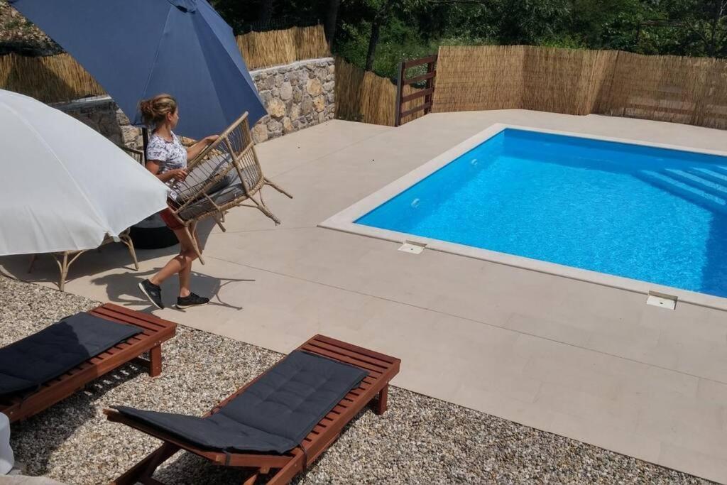 Holiday Home With Private Pool Near Opatija Jurdani Екстериор снимка
